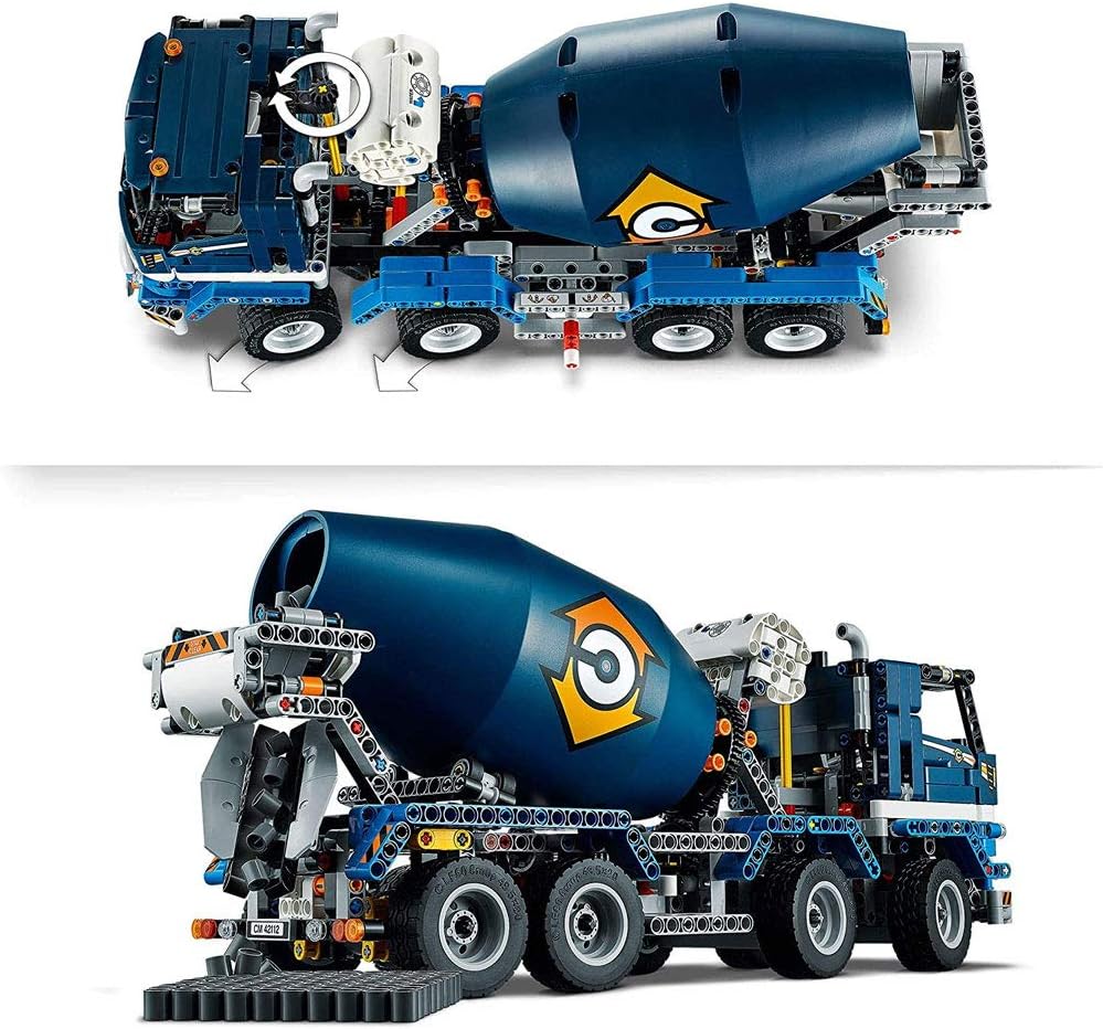 LEGO 42112 Technic Concrete Mixer Truck Toy Construction Vehicle
