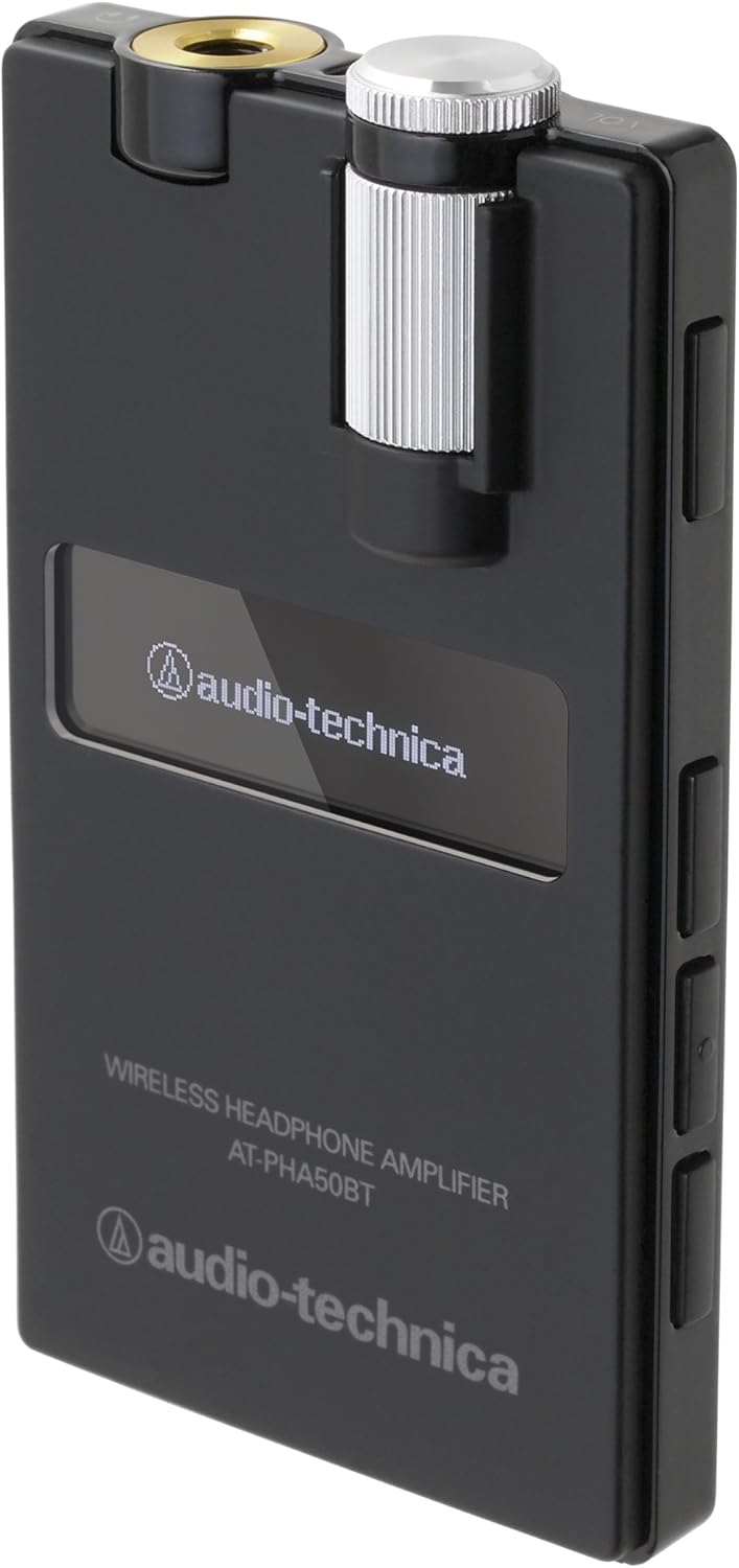 Audio-Technica wireless headphone amplifier black AT-PHA50BT BK [Japan import]