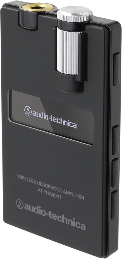 Audio-Technica wireless headphone amplifier black AT-PHA50BT BK [Japan import]