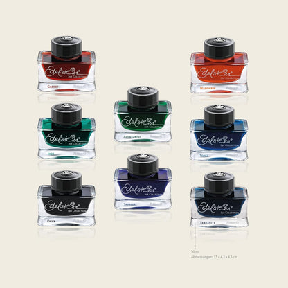 Pelikan Fine Writing Edelstein Bottled Ink for Fountain Pens, Mandarin, 50ml, 1 Each (339341)