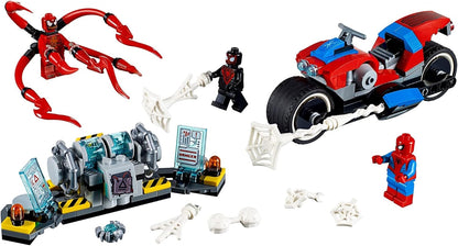 Lego 76113 Super Heroes Spider-Man Bike Rescue Building Set, Marvel Toy Vehicles for Kids