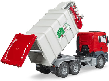 Bruder Man Tgs Side Loading Garbage Truck Vehicles-Toys