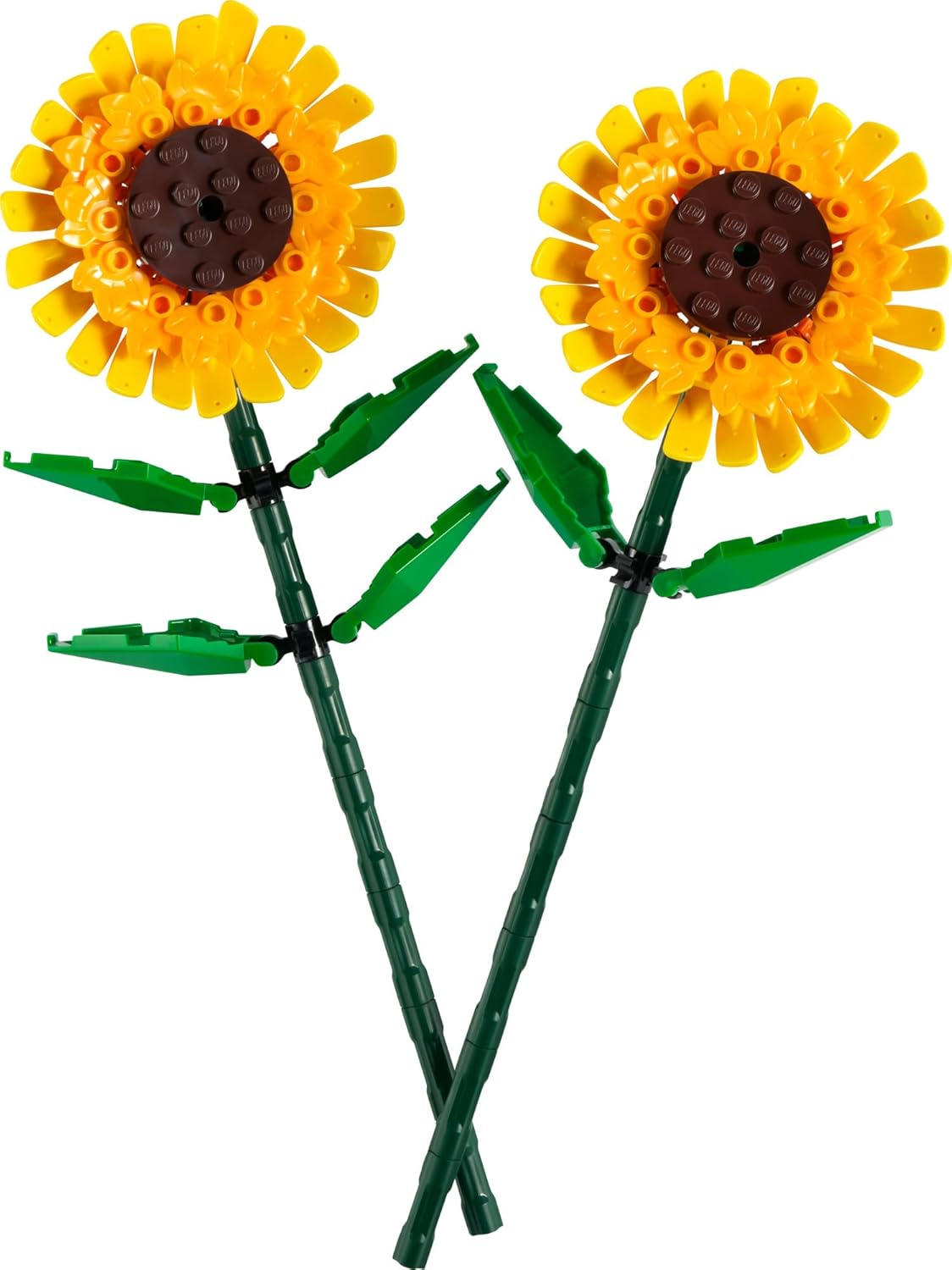LEGO Sunflowers - Building Toy for Kids, Girls and Boys Ages 8+ - Artificial Sunflowers for Home Decor and Display - Gift for Her and Him - 40524