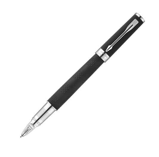 Parker Ingenuity F (fine print) S1-1201 black rubber CT