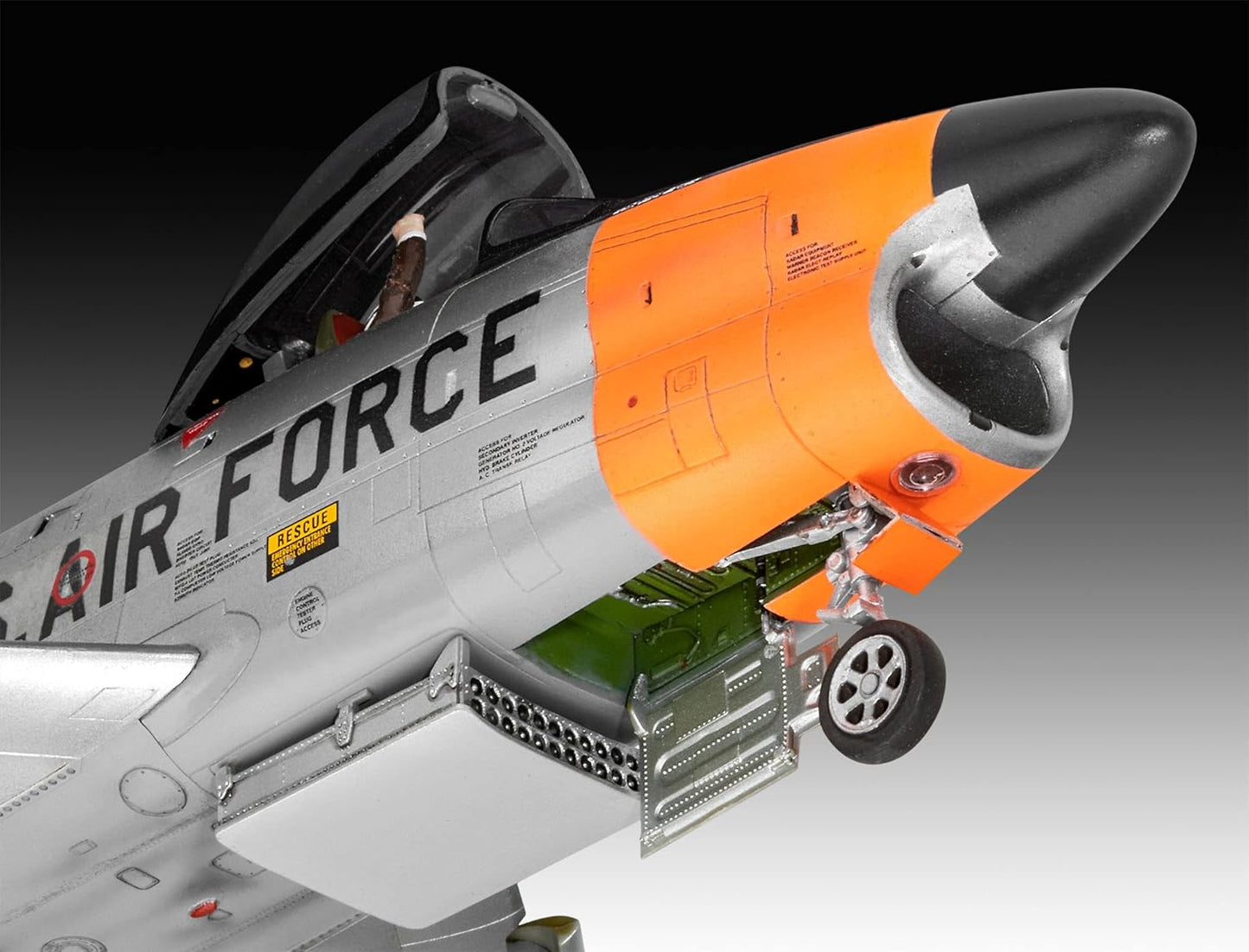 Revell 03832 F-86D Dog Sabre 1:48 Scale Unbuilt/Unpainted Plastic Model Kit