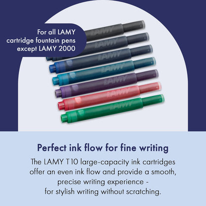 Lamy T10 Ink Cartridge Green