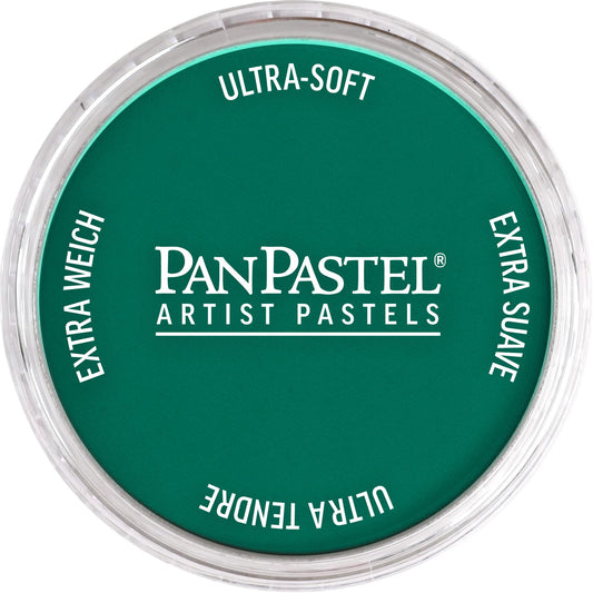 PanPastel Artist Pastels by GOLDEN, Phthalo Green, 2.44‰۝ / 62mm Pan Diameter, Professional Artist Pastels, Unique Pan Format (cake-like)