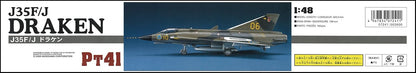 Hasegawa 1:48 Scale J35F/J Draken Model Kit
