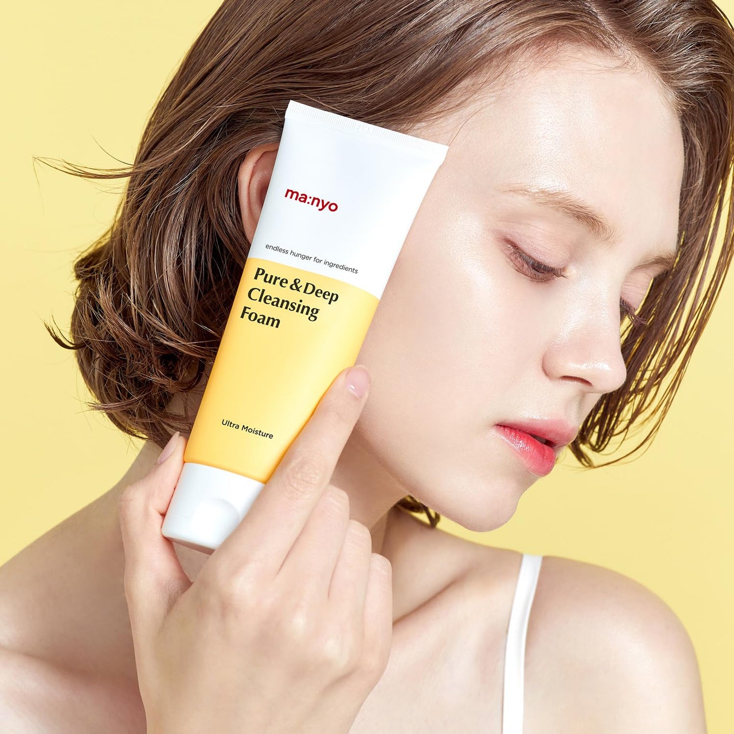 ma:nyo Pure & Deep Cleansing Foam | Gentle Face Wash with Natural Ingredients | Removes Impurities & Excess Sebum | Suitable for All Skin Types | Korean Skincare 6.7 fl oz (200ml)