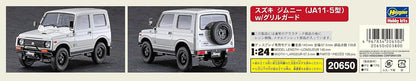 Hasegawa 1/24 Suzuki Jimny JA11-5 Model w/Grill Guard Plastic Model 20650
