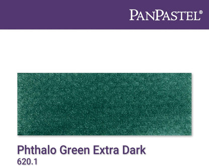 PanPastel Ultra Soft Artist Pastel, Phthalo Green Extra Dark
