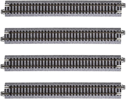 Kato N Scale Unitrack 7 5/16" 186mm Straight Track - 4 per package