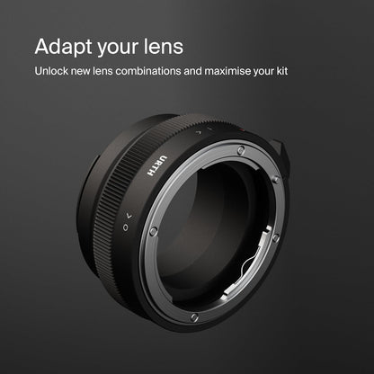 Urth Lens Mount Adapter: Compatible for Nikon F (G-Type) Lens to Sony E Camera Body