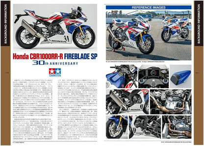 Tamiya 14141 1:12 Honda CBR 1000RR-R Fireblade SP 30th - Faithful Replica Plastic Kit, Crafts, Model Kit, Assembly, Unpainted, Multi-Coloured