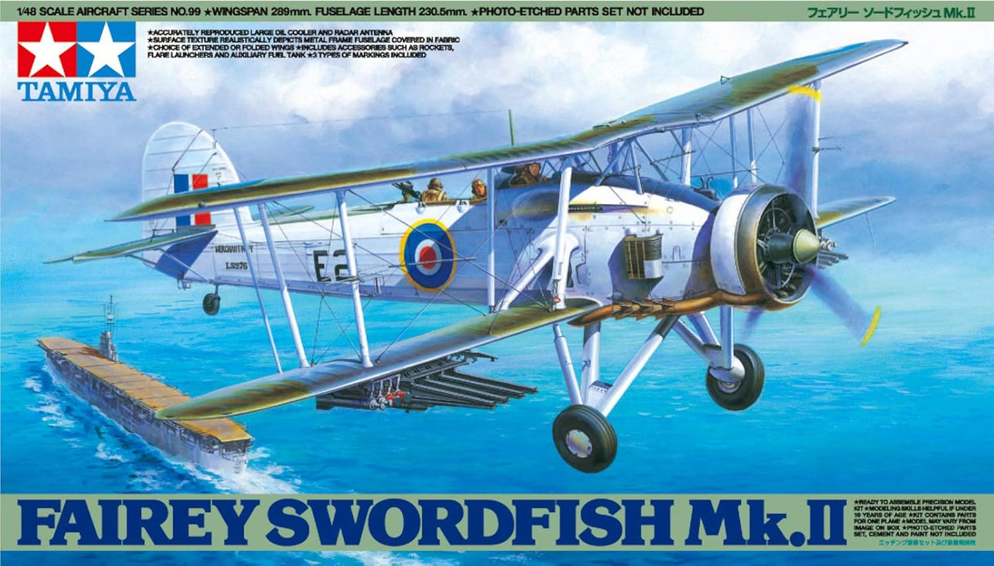 Tamiya Models Fairey Swordfish Mk.II Model Kit