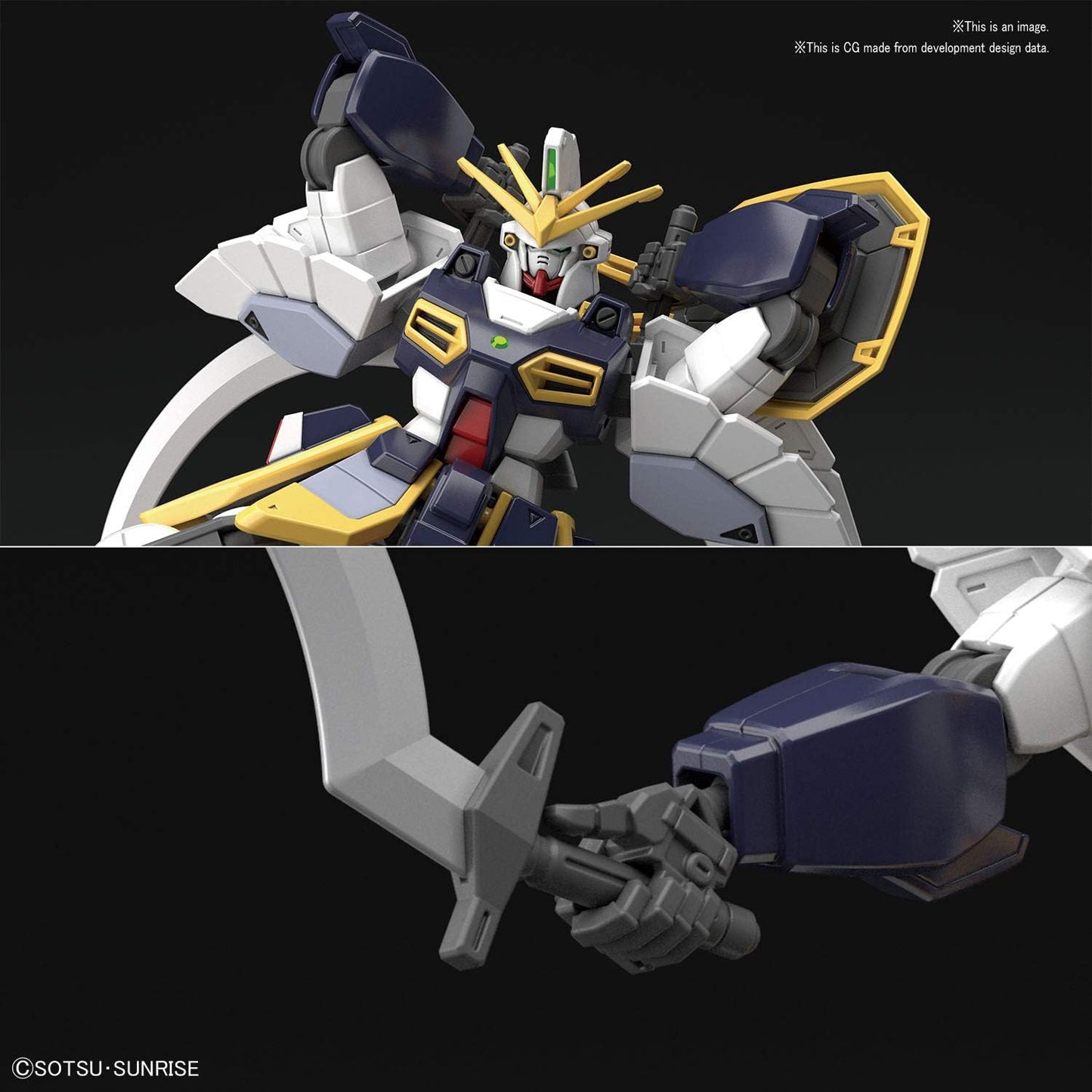 Bandai Hobby - Gundam Wing - #228 Gundam Sandrock, Bandai Spirits HGAC 1/144 Model Kit