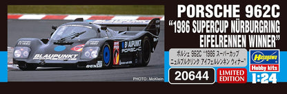 Hasegawa 20644 1/24 Porsche 962C Model Kit, Multi-Colour