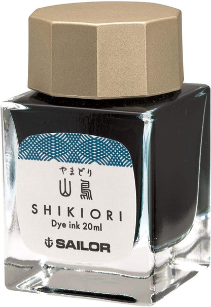 Sailor Fountain Pen, Bottled Ink, Four Seasons, Dream of Sixteen Nights, Mountain Bird 13-1008-207