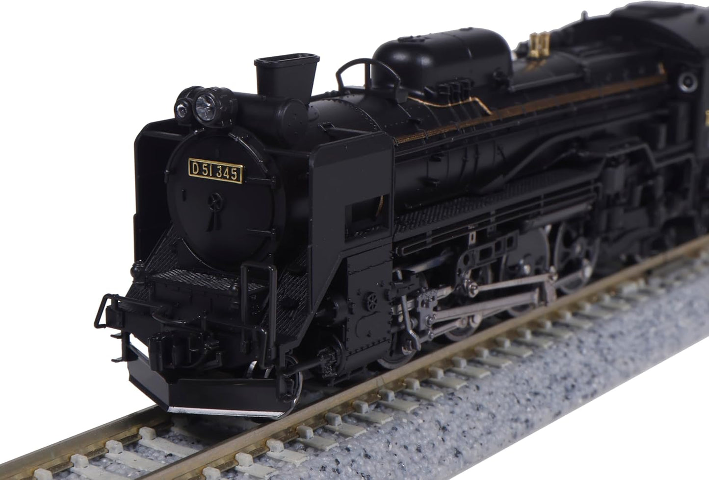 KATO N Gauge D51 Hokkaido Shaped Gear Ejector 2016-C Railway Model Steam Locomotive