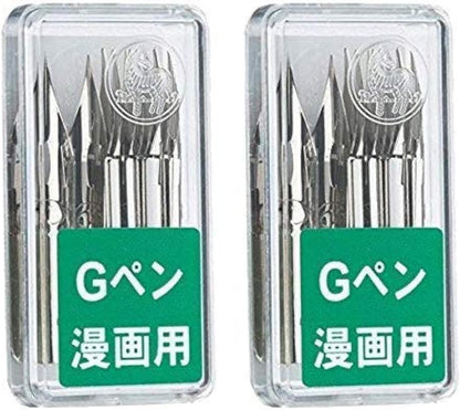 ZEBRA Comic G PG-6C-C-K Chrome Pen, Pack of 10