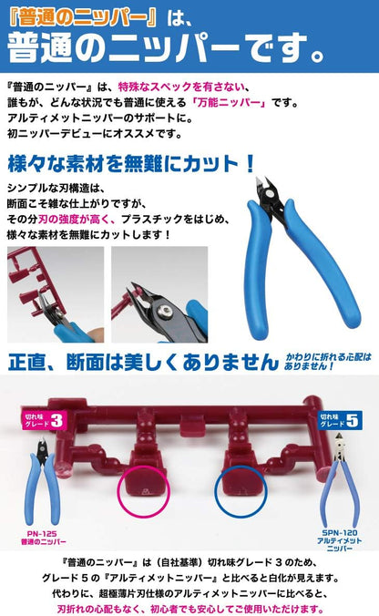 GodHand Nipper PN-125 GH-PN-125 for Plastic Models