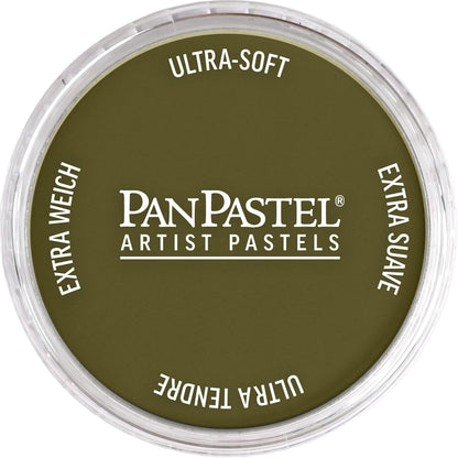 PanPastel Artist Pastels by GOLDEN, Yellow Oxide Extra Dark, 2.44??� / 62mm Pan Diameter, Professional Artist Pastels, Unique Pan Format (cake-like)