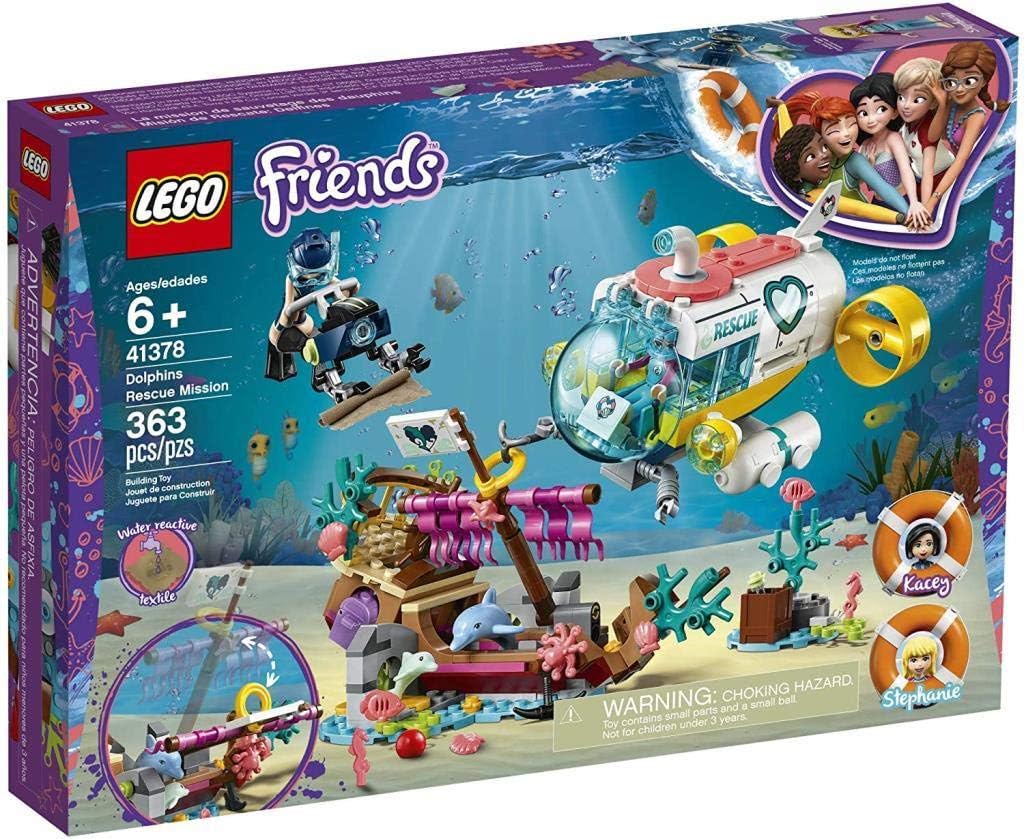 LEGO Friends Dolphin Rescue Submarine 41378 Blocks