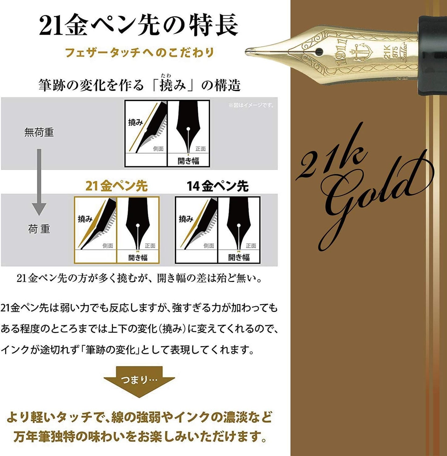 Sailor 11-1521-120 Pro Fit Standard 21 Fountain Pen, Black, Extra Fine front view
