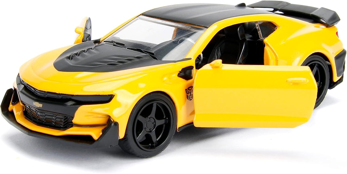 JADA 1:32 Metals Transformers - Bumblebee 2016 Chevrolet Camaro Diecast Model Car