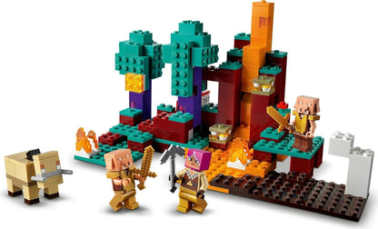 LEGO Minecraft Warped Forest 21168 Toy Blocks|Present|Video Game|Boys|Girls|Ages 8 And Up|Multicolor