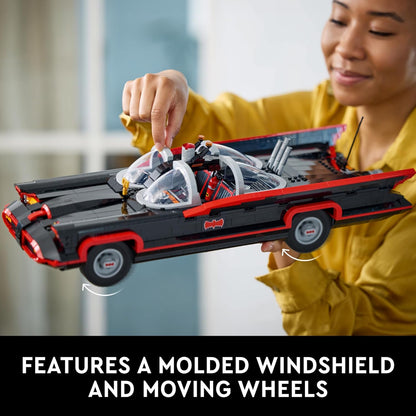 LEGO DC Batman: The Classic TV Series Batmobile, DC Collectible Car, Building Set Inspired by The 1966 Television Show???s Classic Batmobile, Creative DC Gift for Adults and Super Hero Fans, 76328