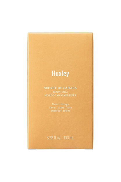 Huxley Secret of Sahara Body Oil Moroccan Gardener 3.38 fl. oz. | Korean Nourishing Body Oil | For Dry Skin