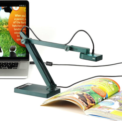 IPEVO V4K Ultra High Definition 8MP USB Document Camera ??? Mac OS, Windows, Chromebook Compatible for Live Demo, Web Conferencing, Distance Learning, Remote Teaching