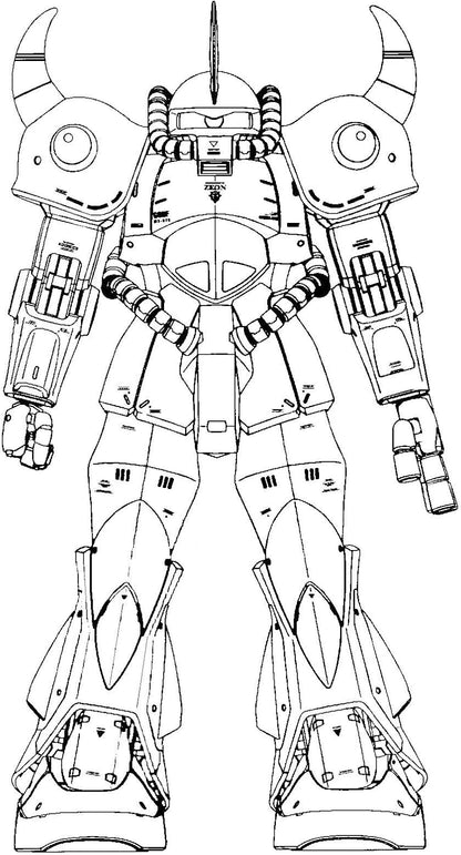 BANDAI Gundam MS-07B Gouf Ver 2.0 MG 1/100 Scale