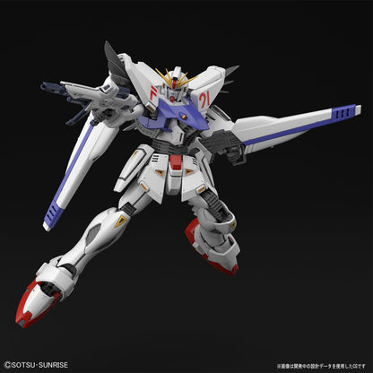 Bandai Hobby MG 1/100Gundam F91 (Ver 2.0) "Gundam F91" Action Figure, White