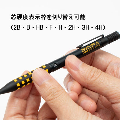 Pentel Q1005-18A Smash Mechanical Pencil, 0.02 inches (0.5 mm), Dark Navy