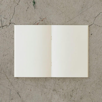DESIGNPHIL Midori 15206006 Notebook, MD Notebook, Light, Unruled, 3 Books