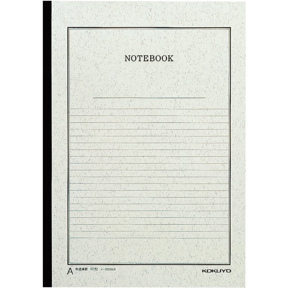 No. 1 Kokuyono-209A notebook Office 40 sheets (A4) A ruled line [one piece of article] (japan import)