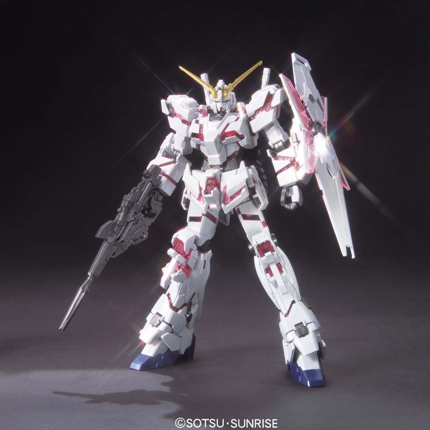 Bandai Hobby Unicorn Destroy Mode Titanium Finish HGUC Action Figure