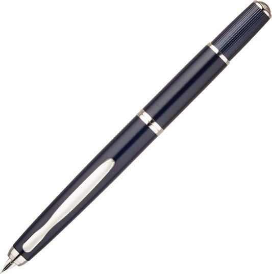 PILOT Fountain Pen Capless Fermo, Dark Blue Body, F-Nib, main image