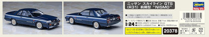 Hasegawa HA020378 1:24 Nissan Skyline GTS (R31) Early Version 'NISMO', Blue
