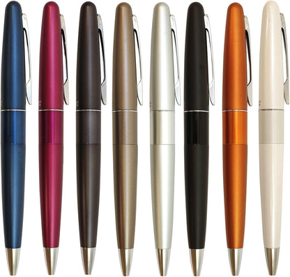PILOT Ballpoint Pen, Cocoon BCO-150R-W, White, Product Size: 5.5 x 0.4 inches (140 x 10.0 mm), Oil-based Black Ink, 1.1 oz (30 g)