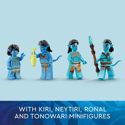 Lego Avatar: The Way of Water Metkayina Reef Home 75578, Building Toy Set with Village, Canoe, Pandora Scenes, Neytiri and Tonowari Minifigures, Movie Set
