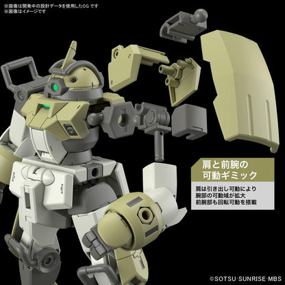 BANDAI SPIRITS Bandai Hobby - The Witch from Mercury - #06 ChuChu's Demi Trainer, HG 1/144 Model Kit