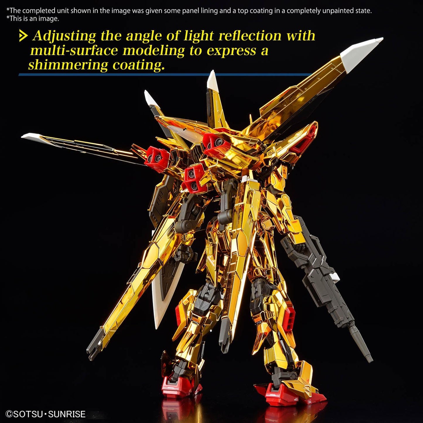 Bandai Hobby - Mobile Suit Gundam Seed Destiny - #41 Akatsuki Gundam Oowashi Unit RG 1/144 Model Kit