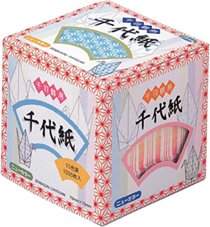 Senbazuru 20-1279 Origami Paper "Asa no ha" 7 cm 1005 Sheets