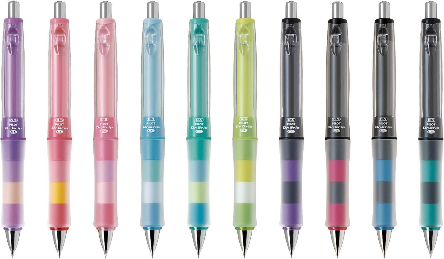 PILOT Mechanical Pencil Dr. Grip CL Play Boader, 0.5mm, Floral Pink (HDGCL-50R-PFP)