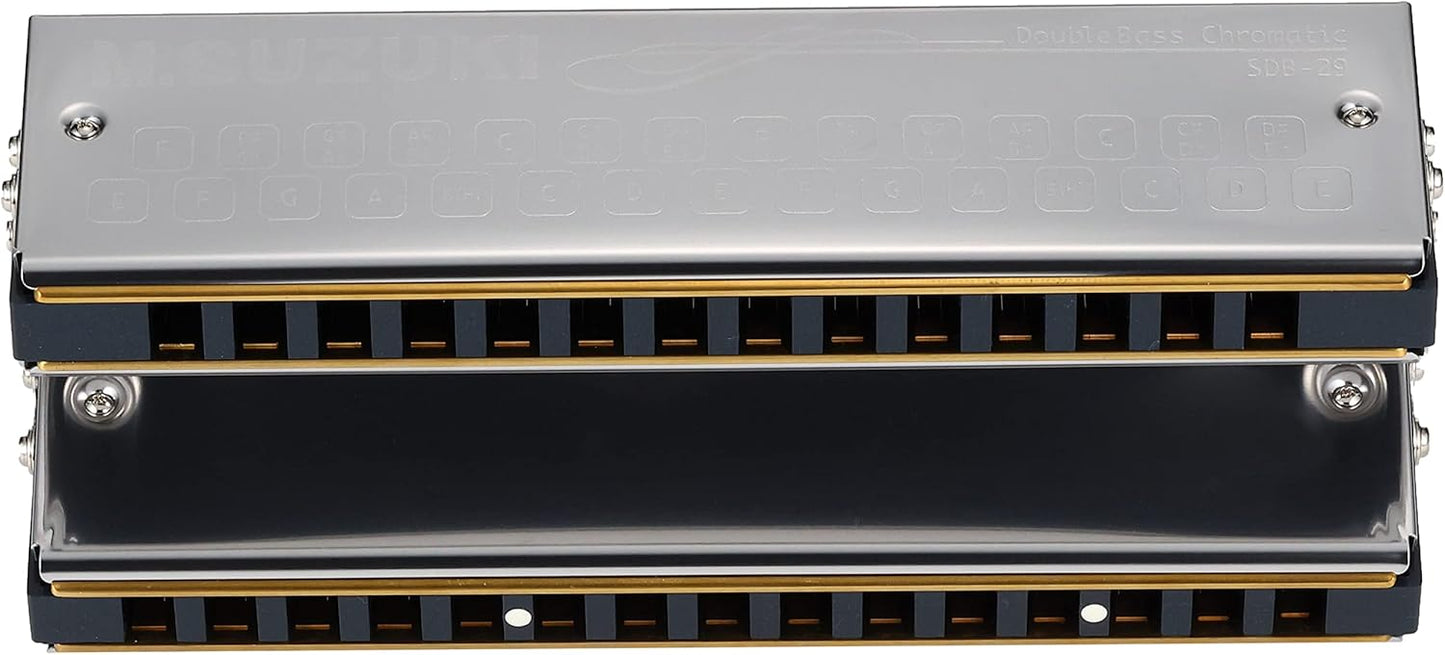 Suzuki Harmonica, Silver (SDB-29v2)