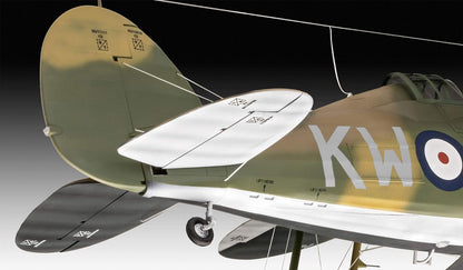 Revell 03846 Gloster Gladiator Mk. II, Flugzeugmodell 1:32, 26,2 cm Model Kit, Unvarnished