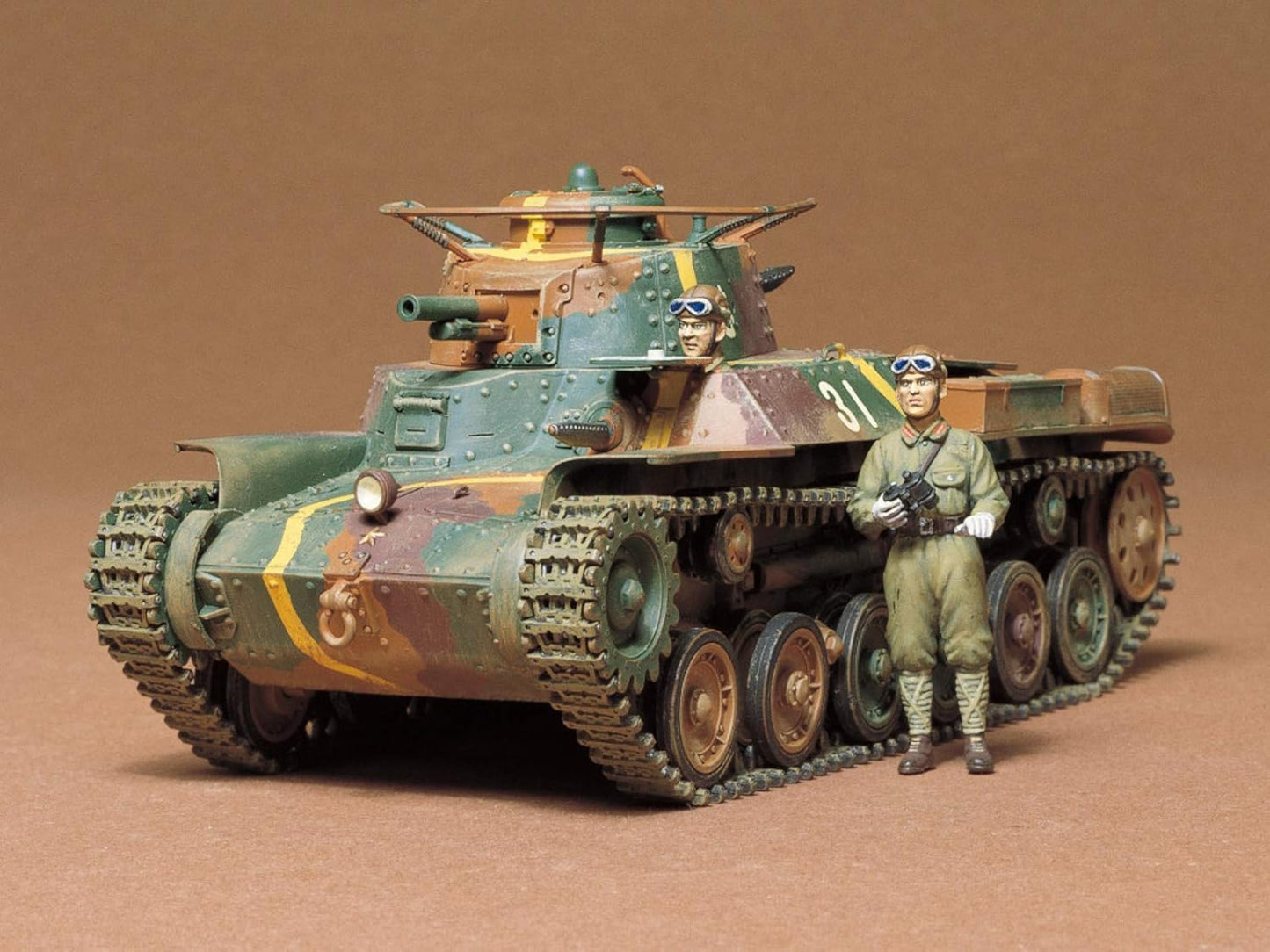 Tamiya Models Chi Ha Type 97 Tank (Japanese)